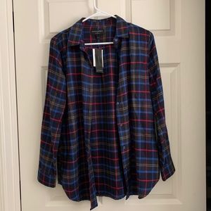 NWT Banana Republic - Button up Flannel Shirt